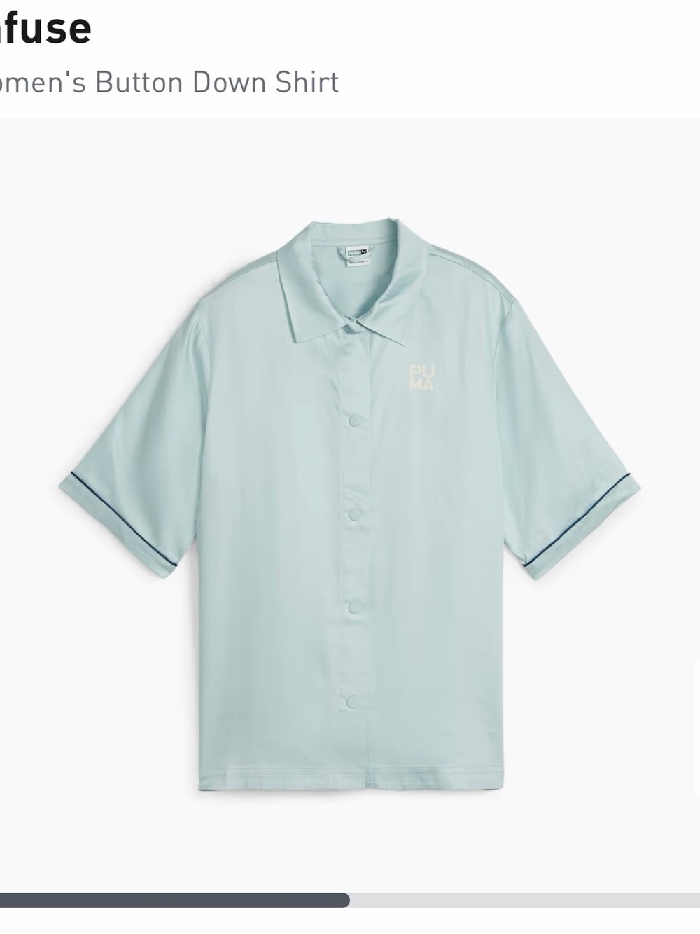 PUMA Women’s Button-Down Shirt